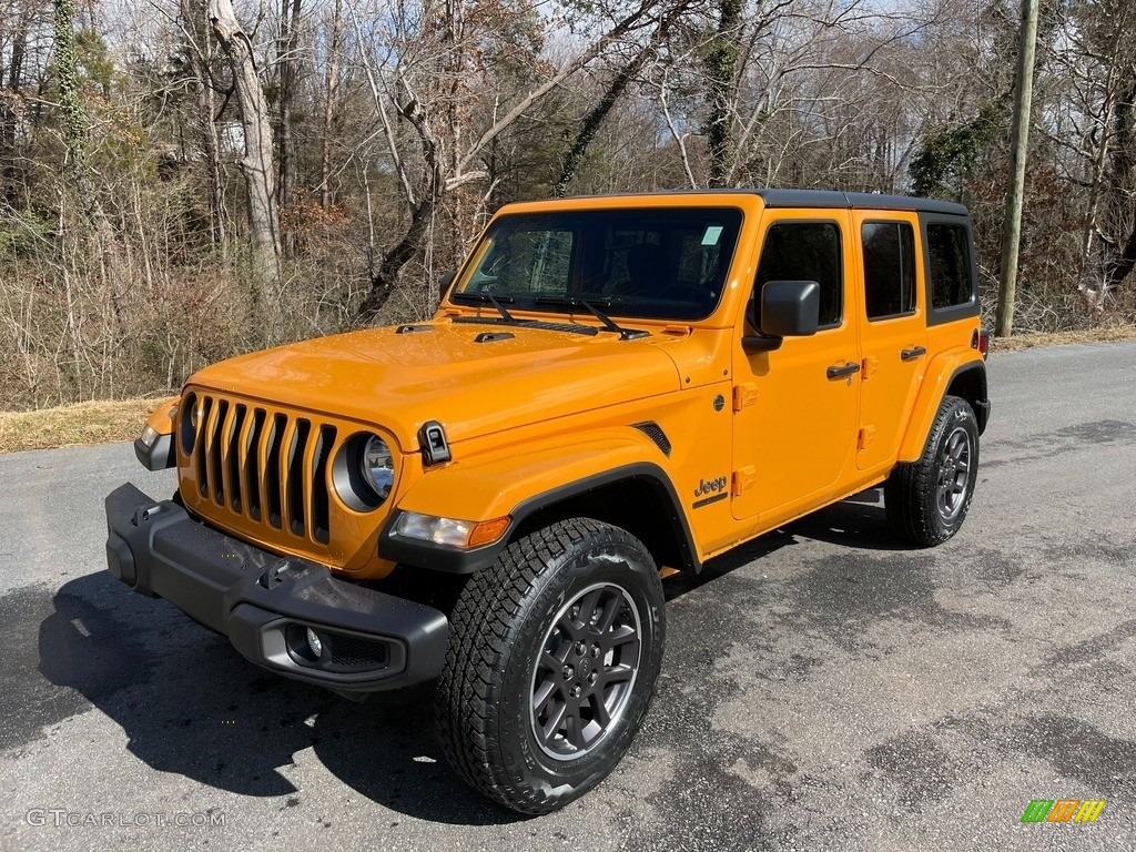 2021 Wrangler Unlimited Sport 4x4 - Nacho / Black photo #2