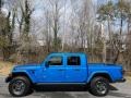 2021 Hydro Blue Pearl Jeep Gladiator Rubicon 4x4  photo #1