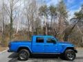 2021 Hydro Blue Pearl Jeep Gladiator Rubicon 4x4  photo #5