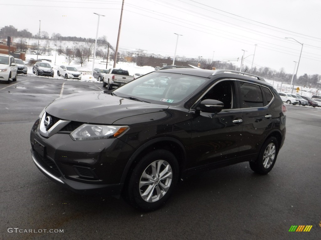 2015 Rogue SV AWD - Midnight Jade / Charcoal photo #6