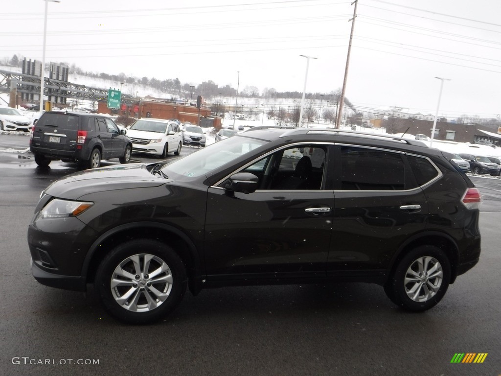 2015 Rogue SV AWD - Midnight Jade / Charcoal photo #7