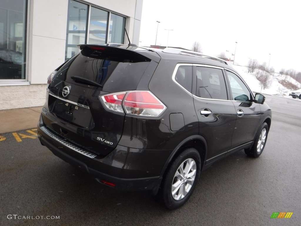 2015 Rogue SV AWD - Midnight Jade / Charcoal photo #9