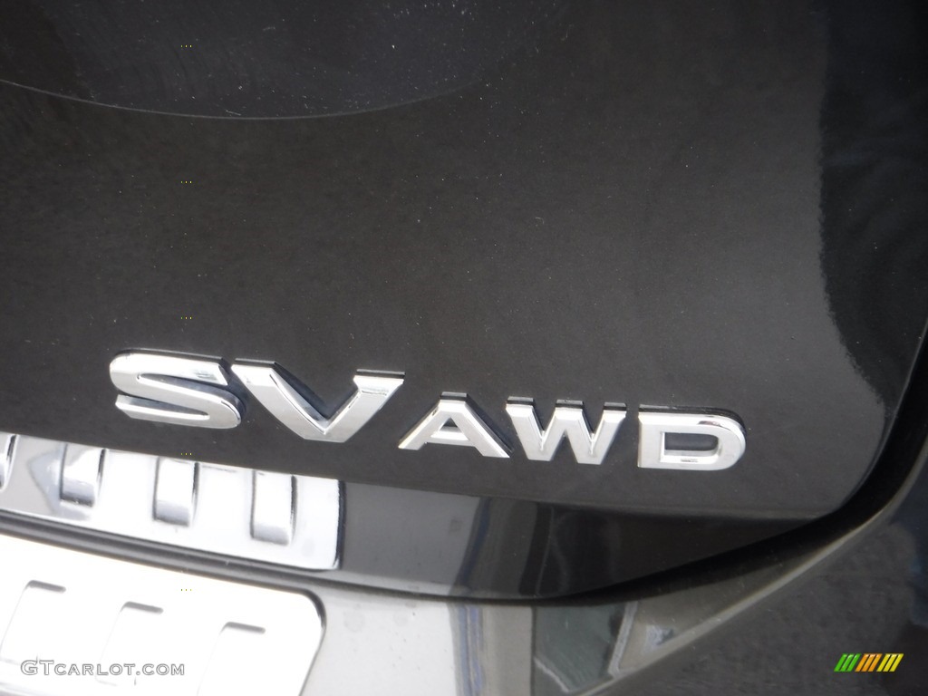 2015 Rogue SV AWD - Midnight Jade / Charcoal photo #10