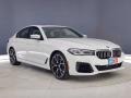 Alpine White 2021 BMW 5 Series 540i Sedan