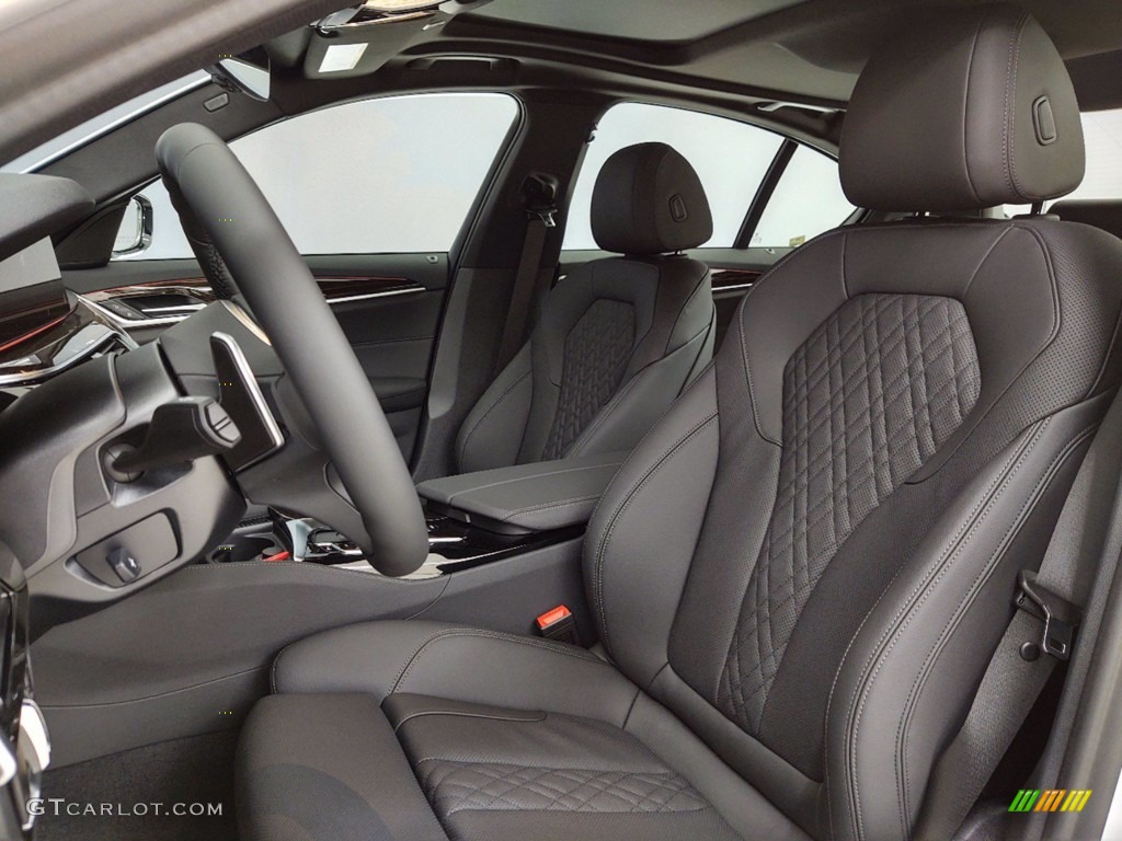 2021 5 Series 540i Sedan - Alpine White / Black photo #6