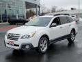 Satin White Pearl 2014 Subaru Outback 2.5i Limited Exterior