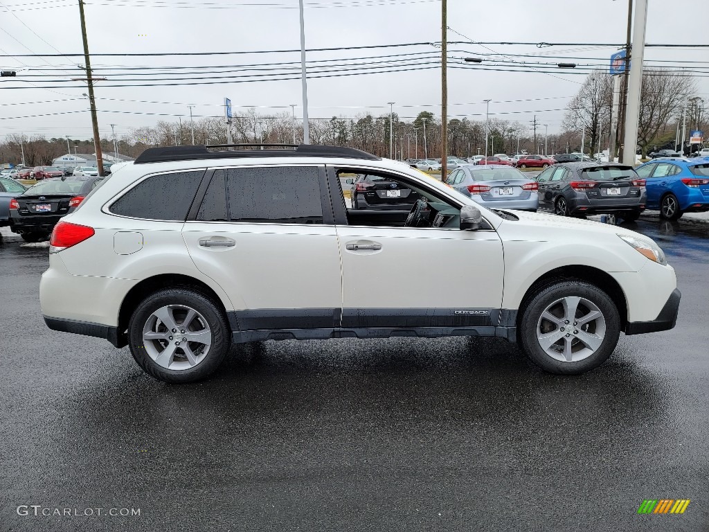 Satin White Pearl 2014 Subaru Outback 2.5i Limited Exterior Photo #141125758