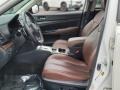 Saddle Brown Front Seat Photo for 2014 Subaru Outback #141126016