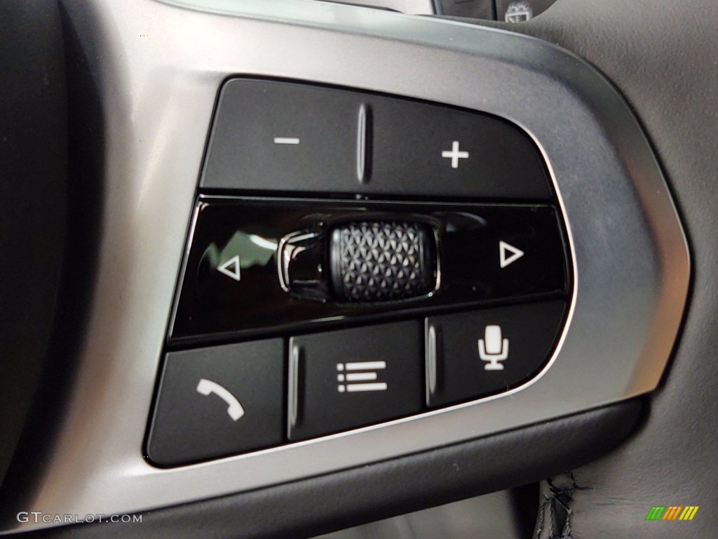 2021 BMW X3 M40i Black Steering Wheel Photo #141126289