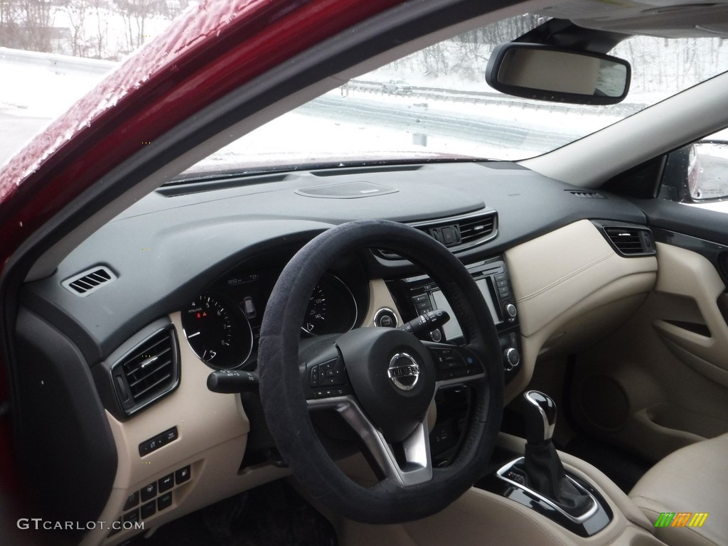 2019 Rogue SL AWD - Scarlet Ember / Charcoal photo #14