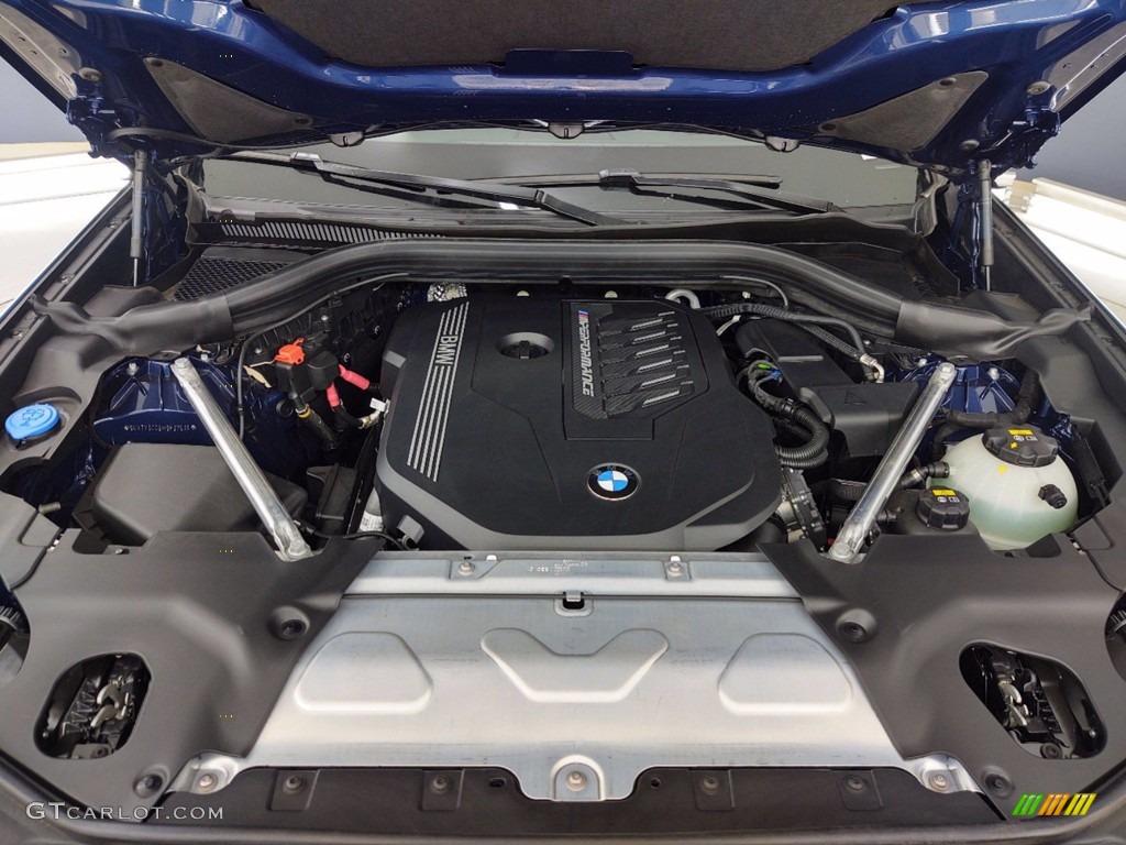 2021 BMW X3 M40i 3.0 Liter M TwinPower Turbocharged DOHC 24-Valve Inline 6 Cylinder Engine Photo #141126466