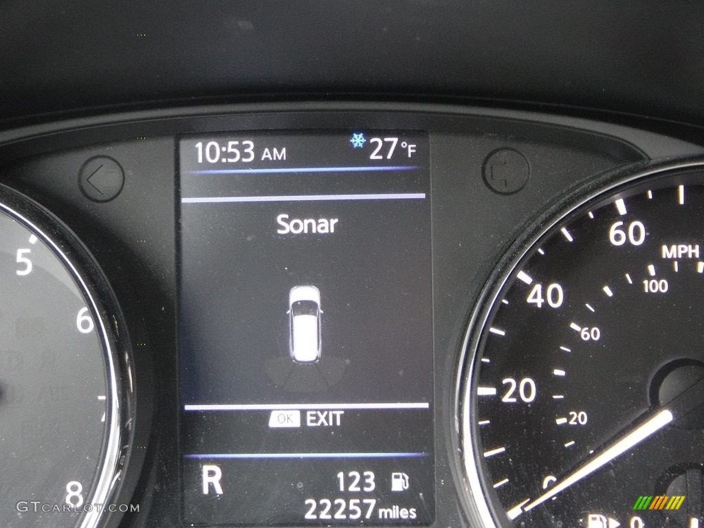 2019 Rogue SL AWD - Scarlet Ember / Charcoal photo #27