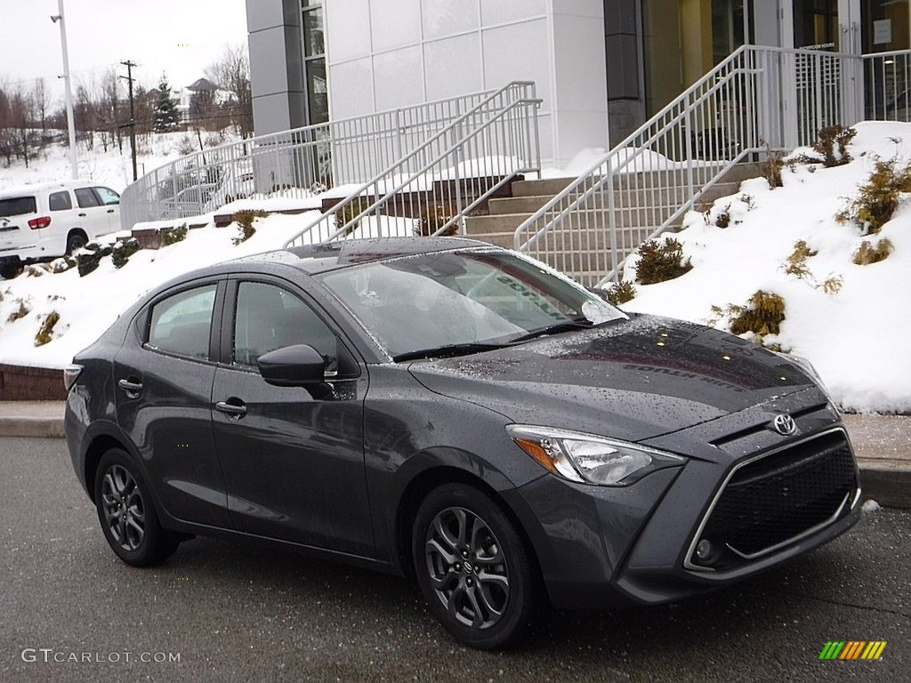 2019 Yaris LE - Graphite / Gray photo #1