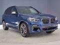 Phytonic Blue Metallic 2021 BMW X3 M40i Exterior