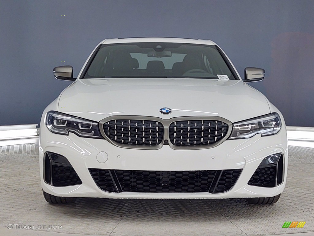 2021 3 Series M340i Sedan - Alpine White / Black photo #2