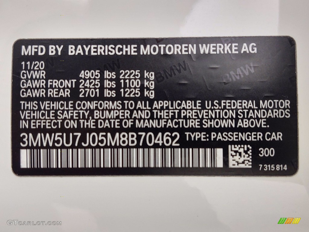 2021 3 Series M340i Sedan - Alpine White / Black photo #25