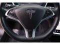 Black 2017 Tesla Model S 75 Steering Wheel