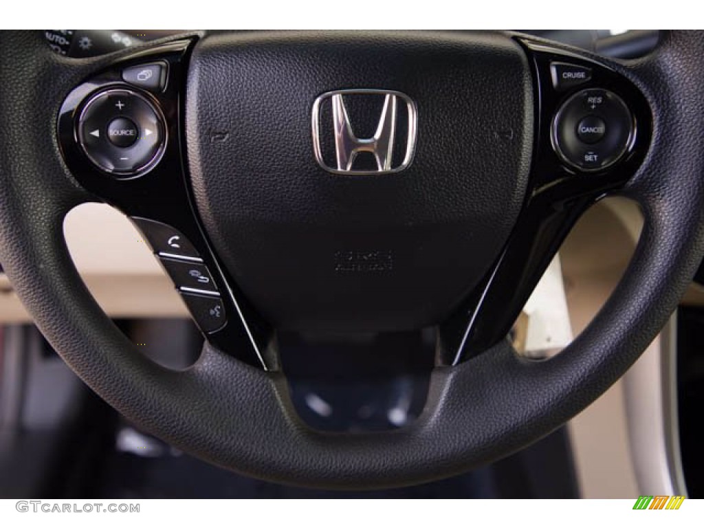 2017 Accord LX Sedan - Basque Red Pearl II / Ivory photo #13