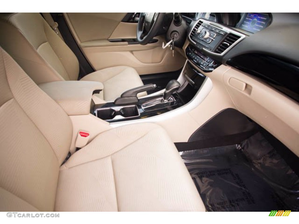 2017 Accord LX Sedan - Basque Red Pearl II / Ivory photo #20