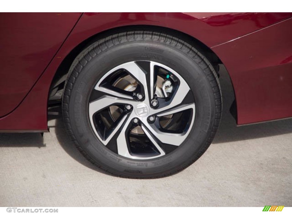 2017 Accord LX Sedan - Basque Red Pearl II / Ivory photo #34