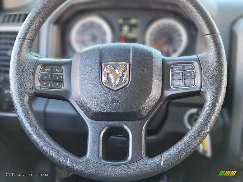 2018 1500 Express Quad Cab 4x4 - Blue Streak Pearl / Black/Diesel Gray photo #9