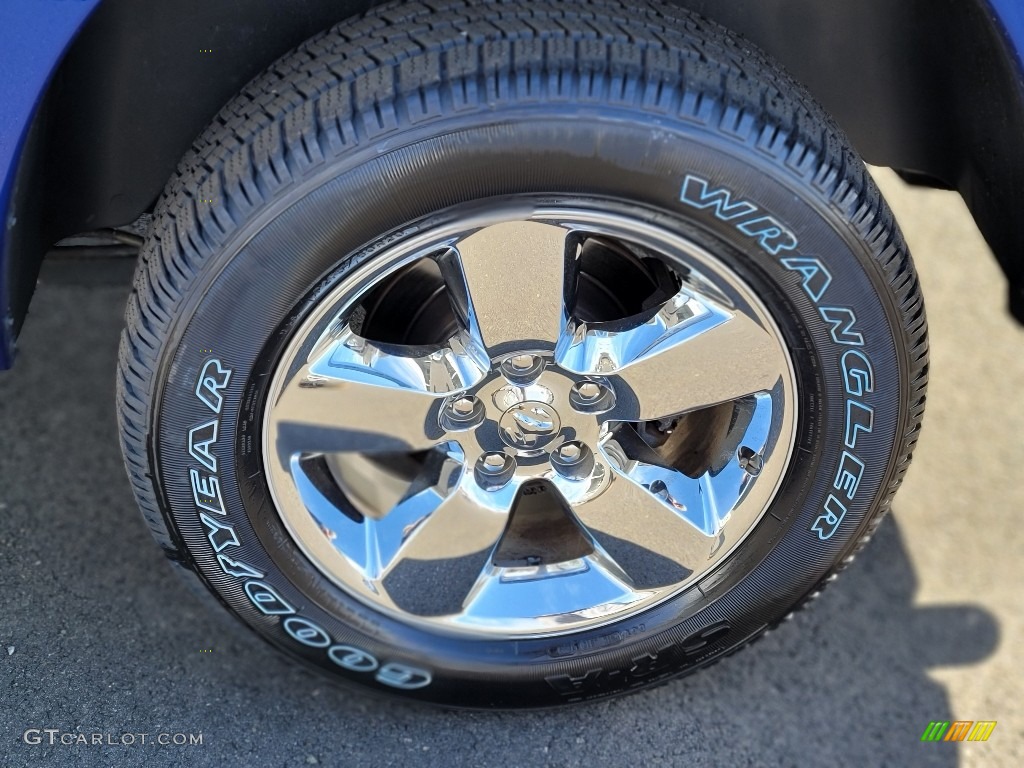 2018 1500 Express Quad Cab 4x4 - Blue Streak Pearl / Black/Diesel Gray photo #27