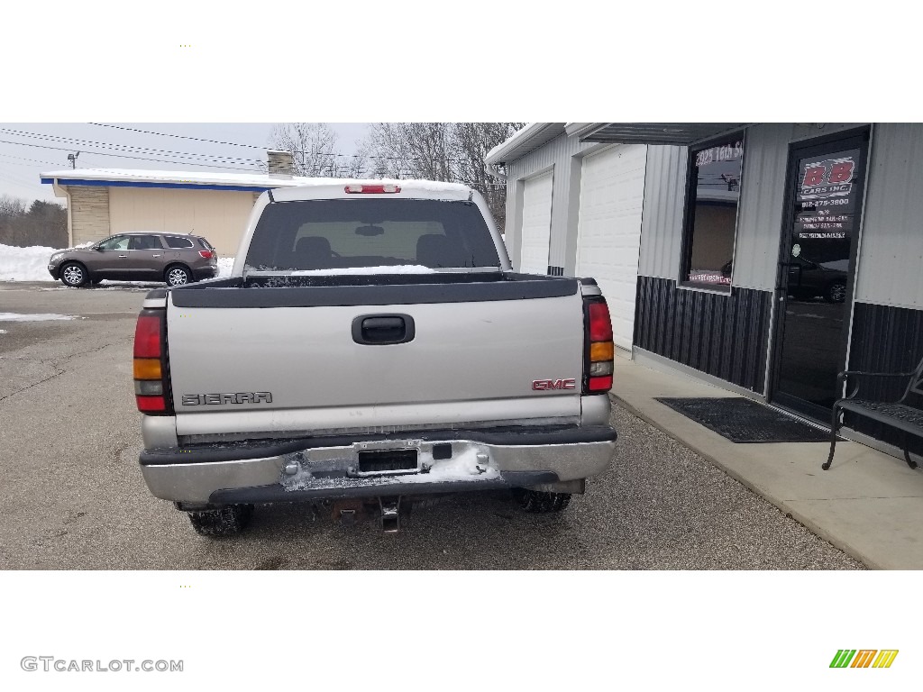 2006 Sierra 1500 SLT Crew Cab 4x4 - Silver Birch Metallic / Dark Pewter photo #6