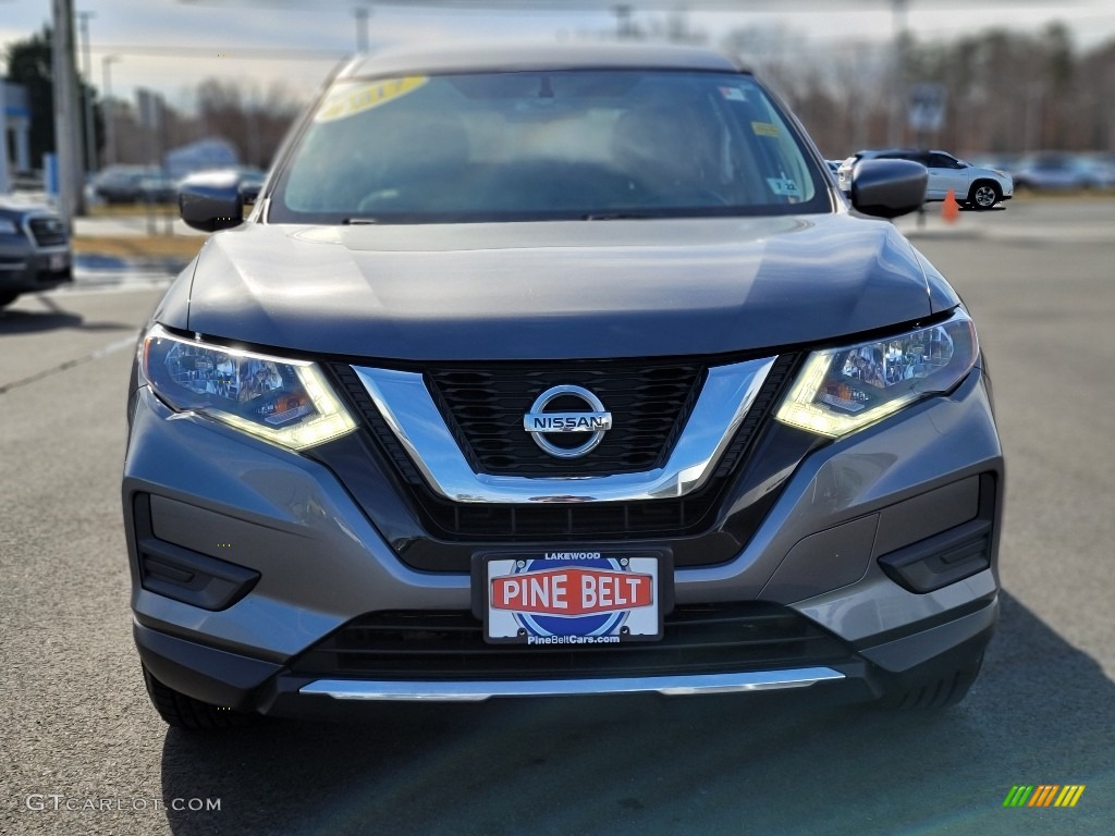 2017 Rogue S AWD - Gun Metallic / Charcoal photo #12