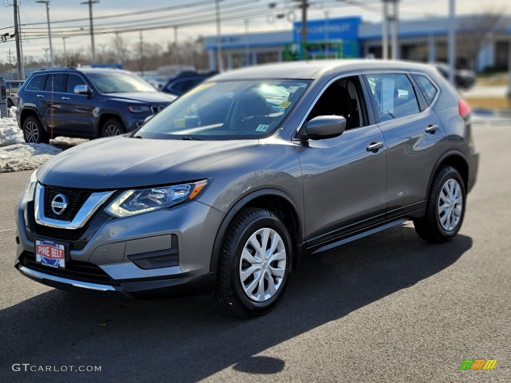 2017 Rogue S AWD - Gun Metallic / Charcoal photo #13