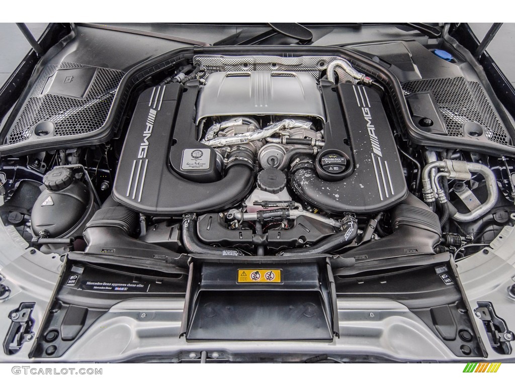 2018 Mercedes-Benz C 63 S AMG Sedan 4.0 Liter AMG biturbo DOHC 32-Valve VVT V8 Engine Photo #141129269