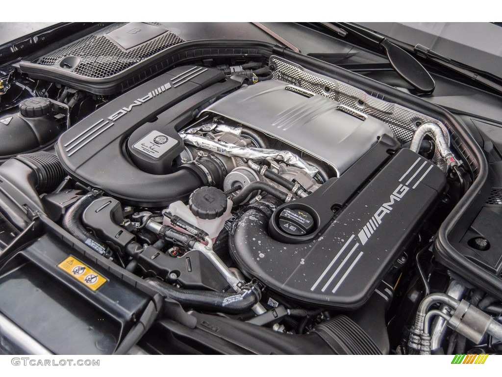 2018 Mercedes-Benz C 63 S AMG Sedan Engine Photos