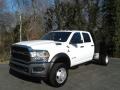 Bright White - 5500 Tradesman Crew Cab 4x4 Chassis Photo No. 2