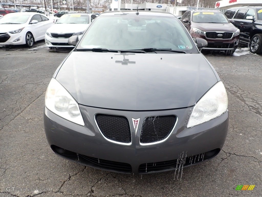 2008 G6 Sedan - Dark Steel Gray Metallic / Ebony Black photo #4