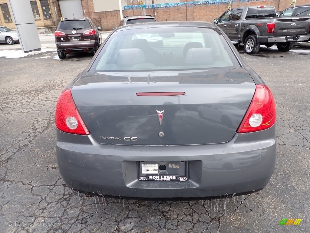 2008 G6 Sedan - Dark Steel Gray Metallic / Ebony Black photo #8
