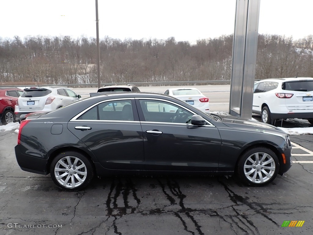 2018 ATS AWD - Phantom Gray Metallic / Jet Black photo #5