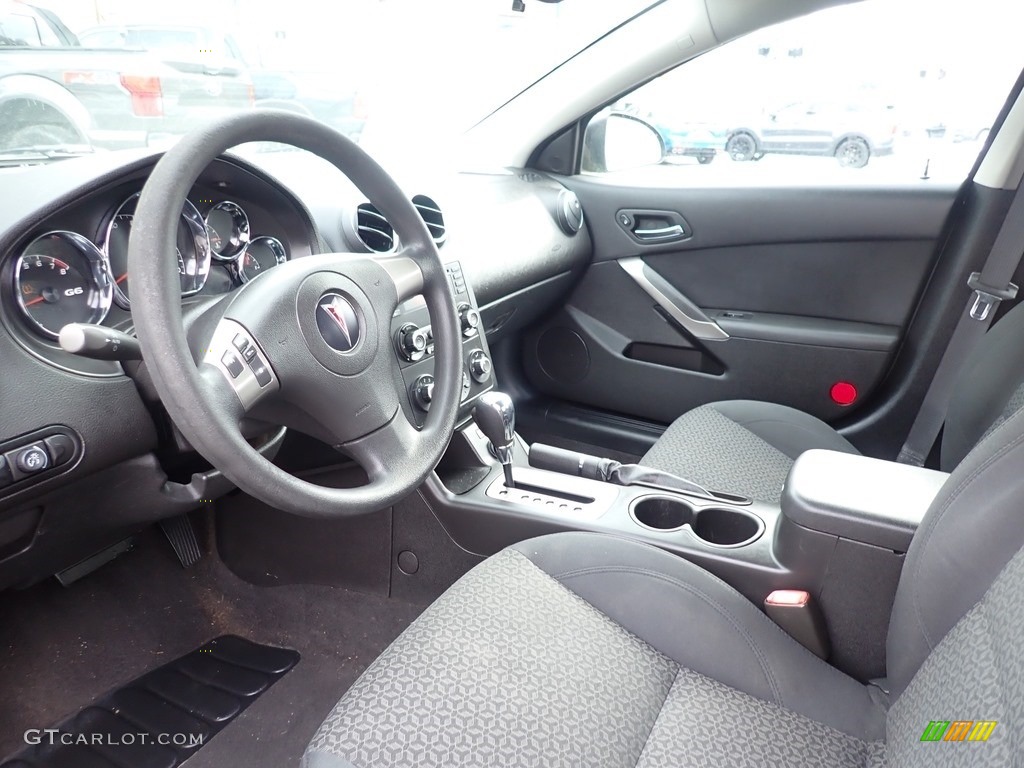 2008 G6 Sedan - Dark Steel Gray Metallic / Ebony Black photo #13