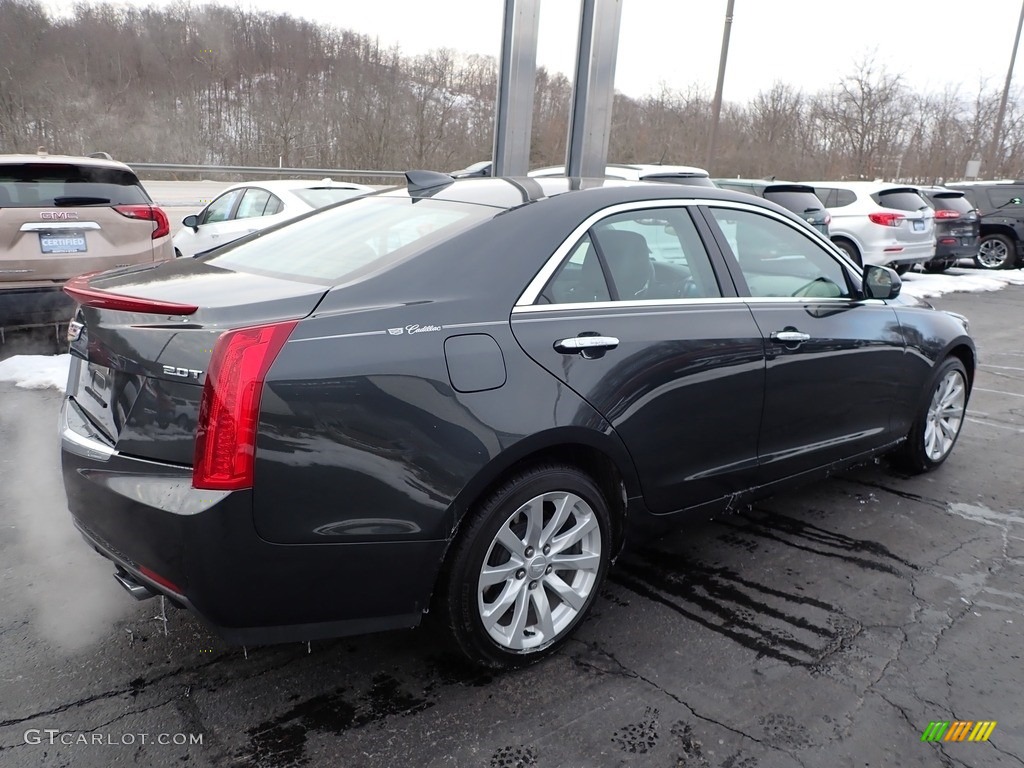 2018 ATS AWD - Phantom Gray Metallic / Jet Black photo #9
