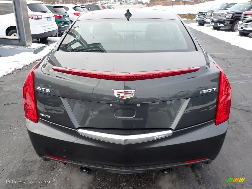 2018 ATS AWD - Phantom Gray Metallic / Jet Black photo #10