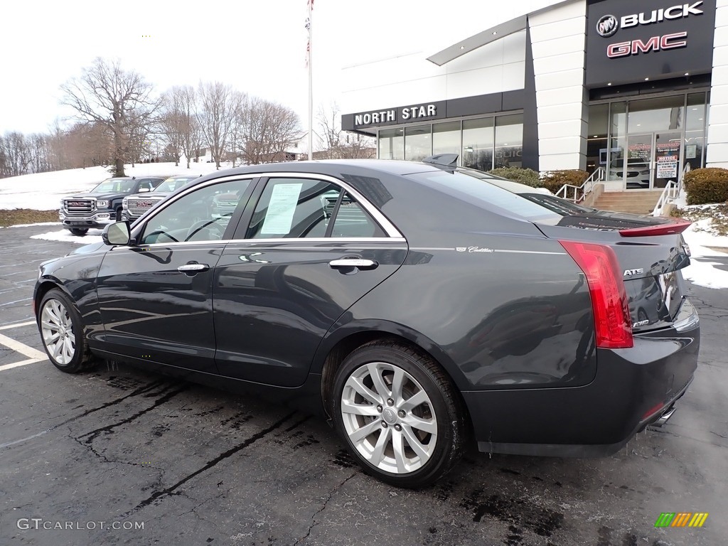 2018 ATS AWD - Phantom Gray Metallic / Jet Black photo #12