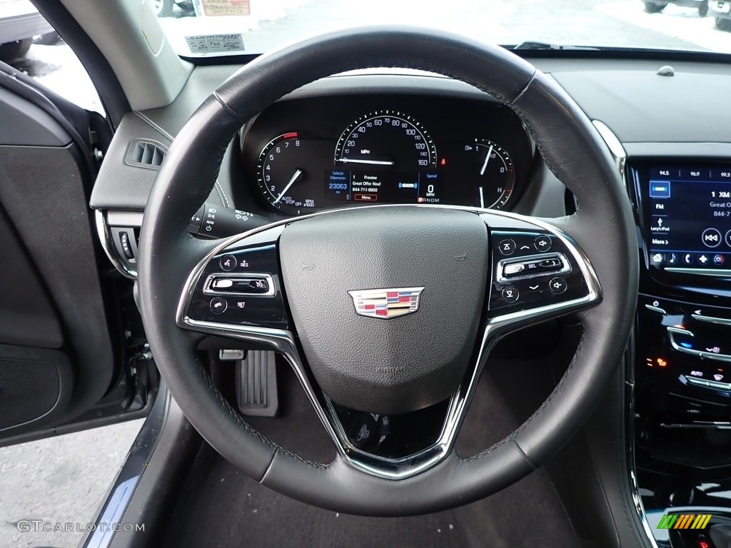 2018 ATS AWD - Phantom Gray Metallic / Jet Black photo #21