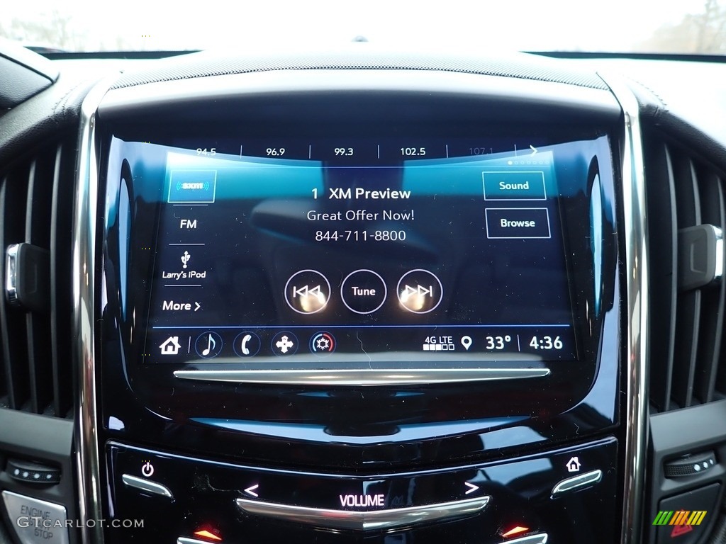 2018 ATS AWD - Phantom Gray Metallic / Jet Black photo #23