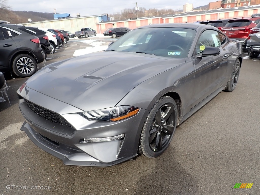 Carbonized Gray Metallic 2021 Ford Mustang EcoBoost Fastback Exterior Photo #141133302