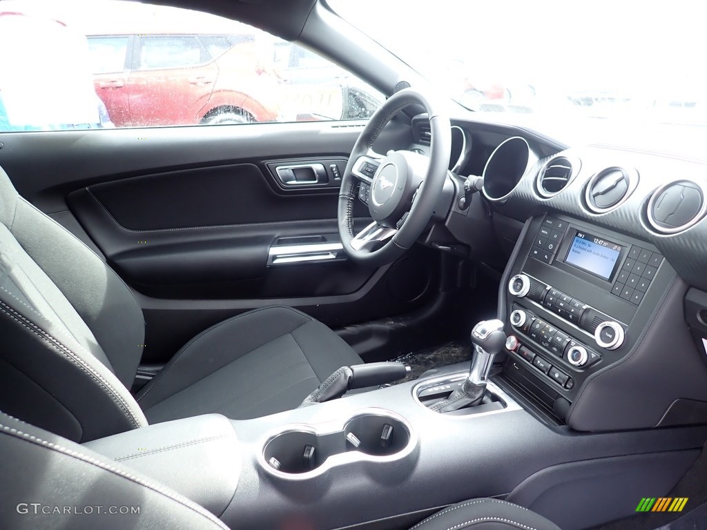 2021 Ford Mustang EcoBoost Fastback Ebony Dashboard Photo #141133421
