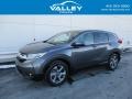 2018 Modern Steel Metallic Honda CR-V EX-L AWD  photo #1