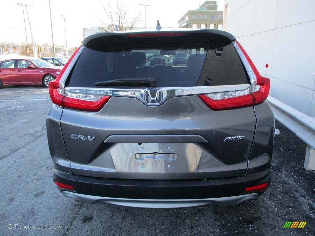 2018 CR-V EX-L AWD - Modern Steel Metallic / Gray photo #4