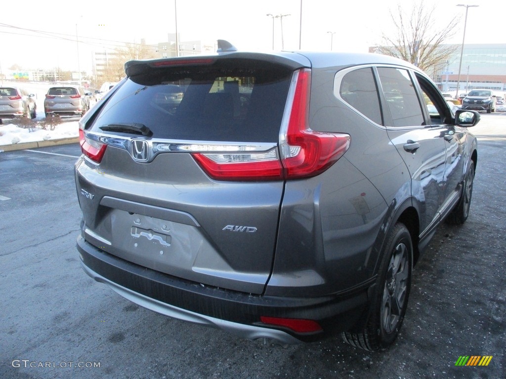 2018 CR-V EX-L AWD - Modern Steel Metallic / Gray photo #5
