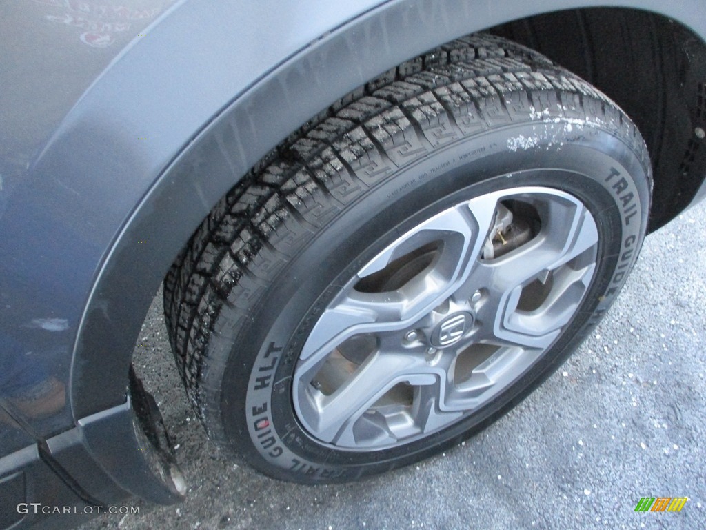 2018 CR-V EX-L AWD - Modern Steel Metallic / Gray photo #6