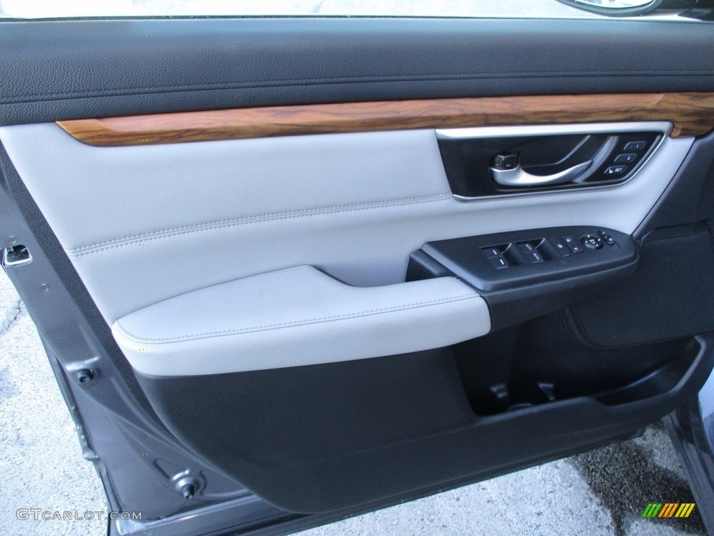 2018 CR-V EX-L AWD - Modern Steel Metallic / Gray photo #10