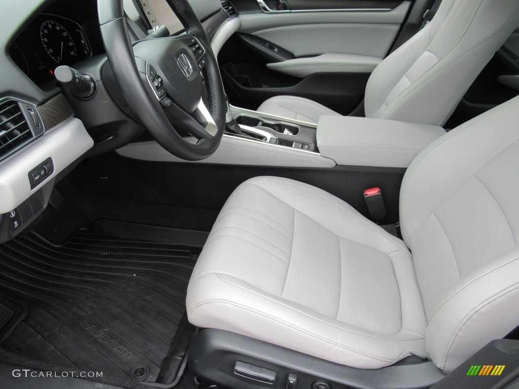 2020 Accord EX-L Sedan - Obsidian Blue Pearl / Gray photo #10