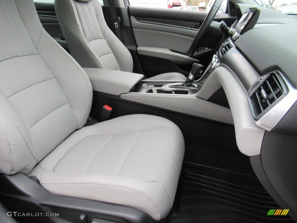 2020 Accord EX-L Sedan - Obsidian Blue Pearl / Gray photo #13